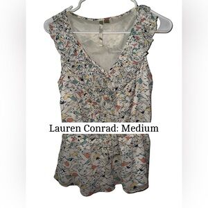 Lauren Conrad Bird Blouse